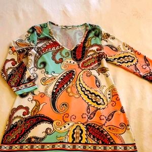 Calvin Klein XS v-neck tunic